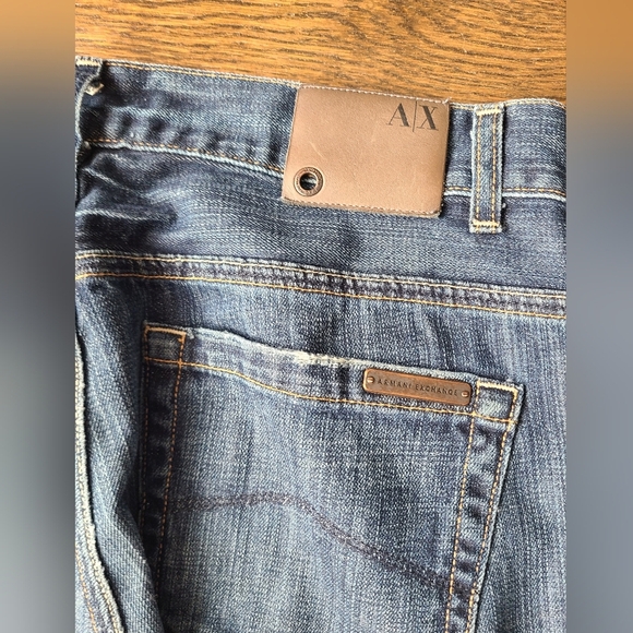 Armani Exchange Men's Blue Jeans sz.33 Relaxed Fit - Picture 5 of 10
